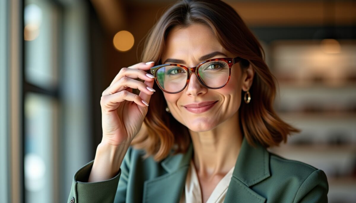 Quelles montures de lunettes choisit-on pour un effet rajeunissant ?