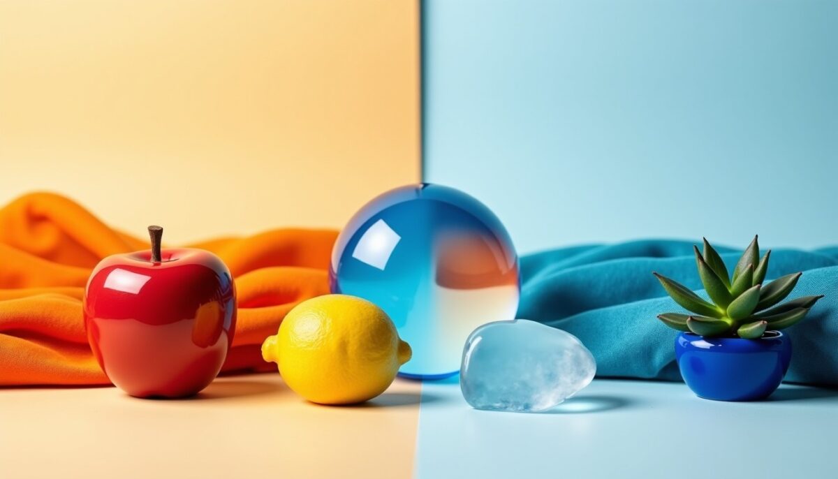 Comment distinguer facilement une couleur chaude d'une couleur froide ?